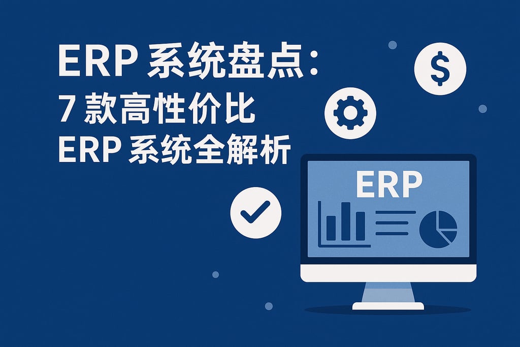 ERP 系统盘点：7 款高性价比 ERP 系统全解析